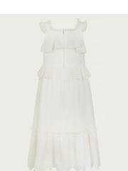Monsoon Natural Zahara Broderie Dress - Image 2 of 3