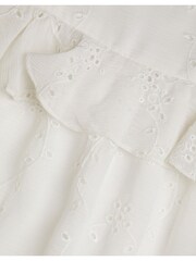 Monsoon Natural Zahara Broderie Dress - Image 3 of 3