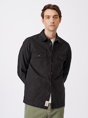 Aubin Hackthorn Cotton Overshirt - Image 1 of 8