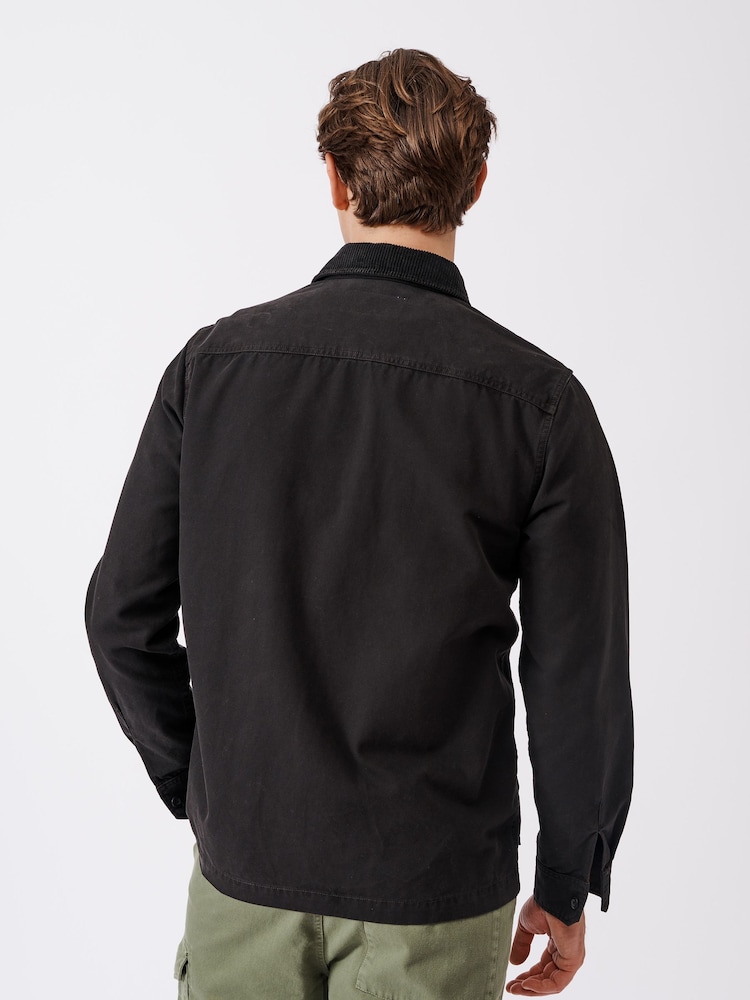 Aubin Hackthorn Cotton Overshirt - Image 2 of 8