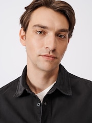 Aubin Hackthorn Cotton Overshirt - Image 4 of 8