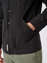 Aubin Hackthorn Cotton Overshirt - Image 6 of 8