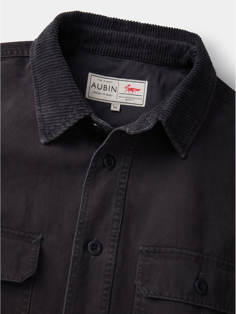 Aubin Hackthorn Cotton Overshirt - Image 8 of 8