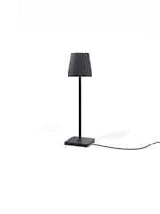 SolarCentre Black Jour USB Solar Rechargeable Outdoor Table Lamp - Image 3 of 3