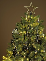 Decoris Green 67 Piece Shatterproof Christmas Tree Decorations and Baubles - Image 1 of 3