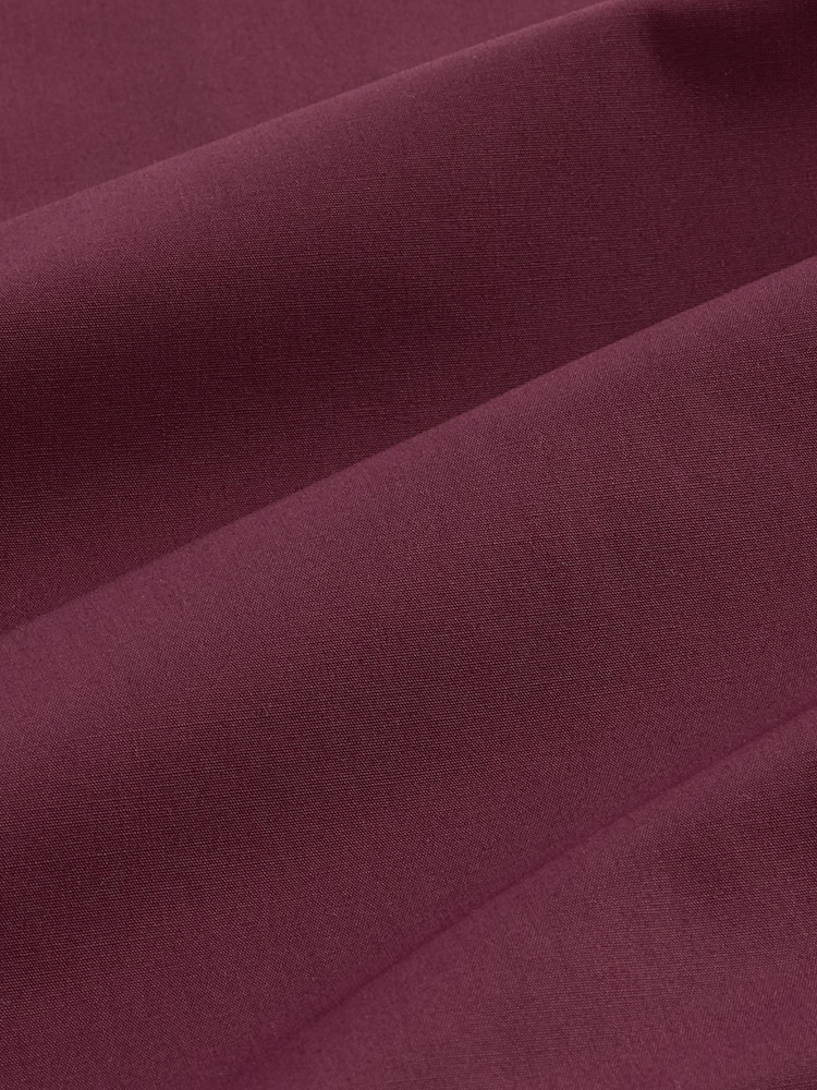 Fig Purple Slim Fit Easy Care Single Cuff Smart Shirt - Image 7 of 7