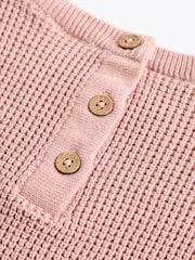 Dusky Pink Twofer Mesh Baby Dress (0mths-2yrs) - Image 10 of 11