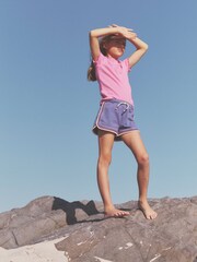 Short Boden Pom Trim en jersey 100% coton - Image 1 de 4