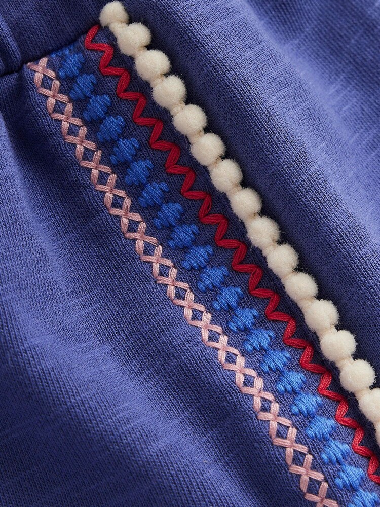 Short Boden Pom Trim en jersey 100% coton - Image 4 de 4