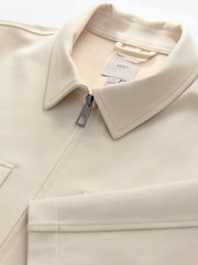 Ecru Jersey Shacket - Image 9 of 9