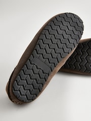 Grey Suede Moccasin Slippers - Image 6 of 6