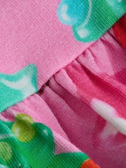 Pink Long Sleeve Jersey Christmas Dress (3mths-7yrs) - Image 8 of 10