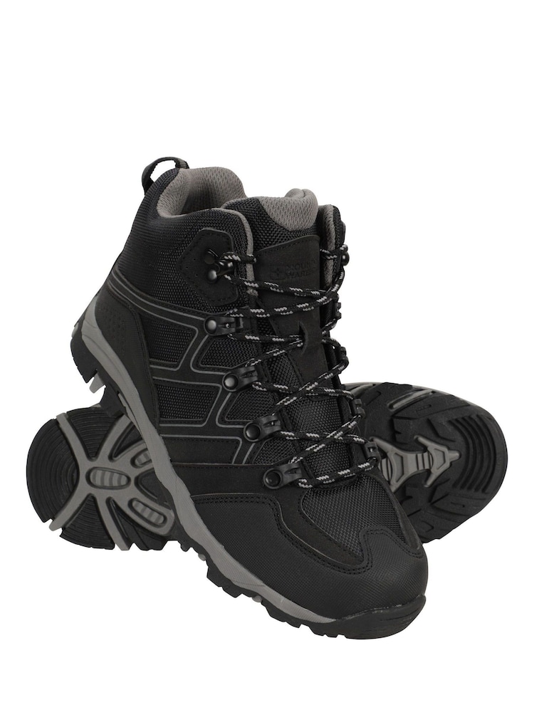 Mountain Warehouse Black Oscar Kids Walking Boots - Image 1 of 5