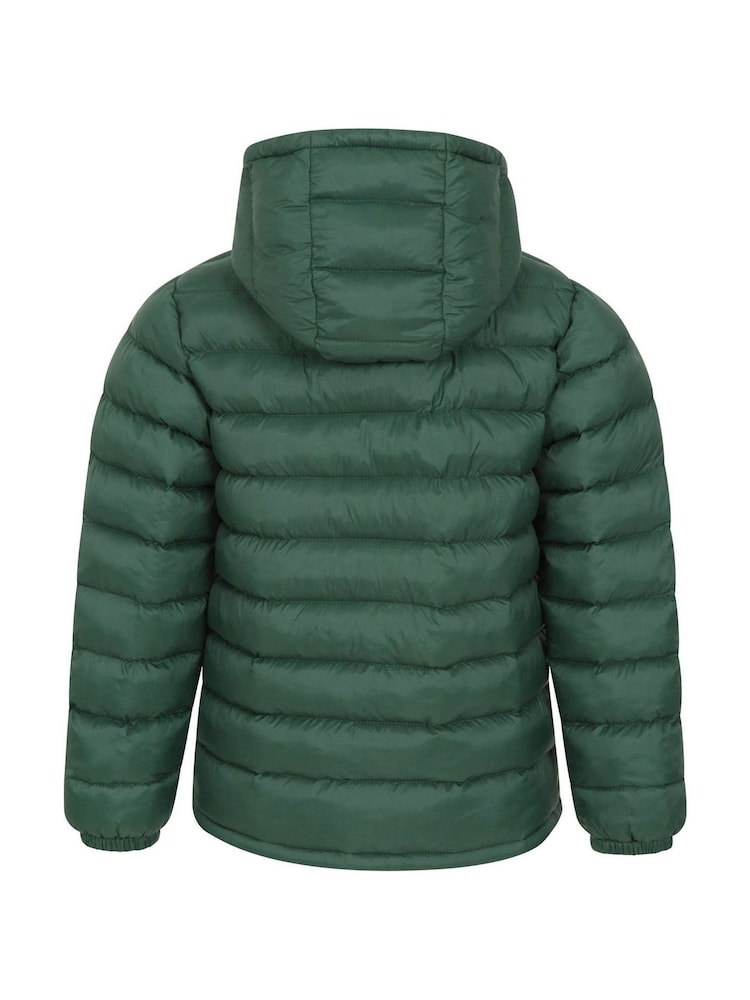 Mountain Warehouse Green Seasons II Kids Water-Resistant Padded Jacket - Image 2 of 5