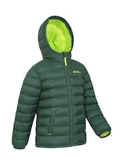 Mountain Warehouse Green Seasons II Kids Water-Resistant Padded Jacket - Image 4 of 5