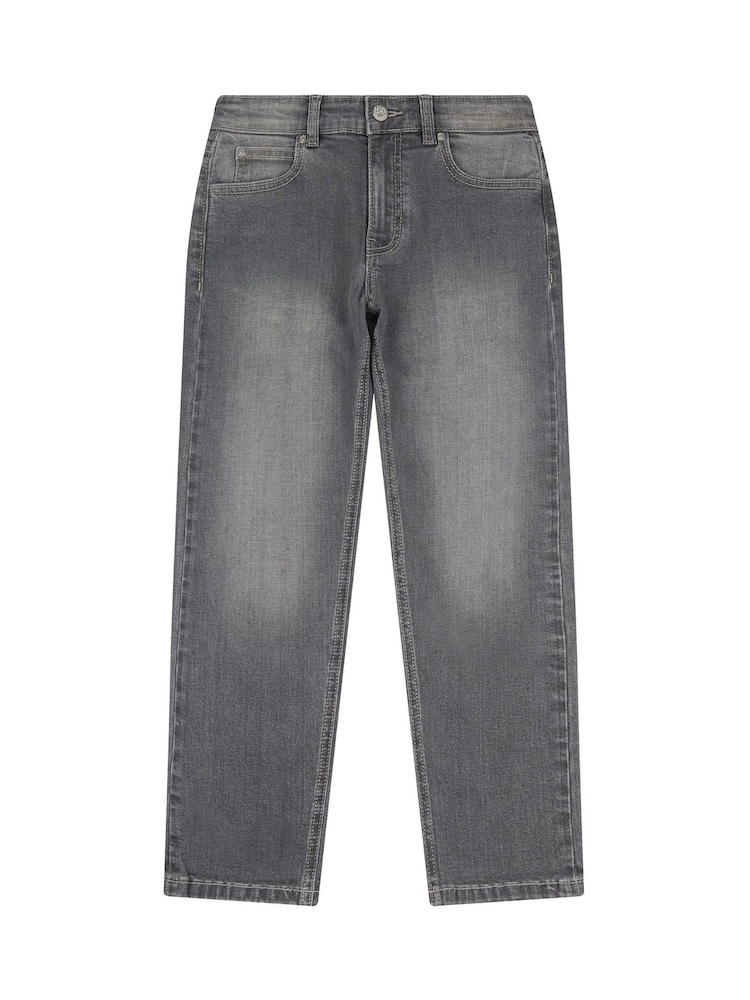 Lee Grey Boys Straight Fit Classic Daren Jeans - Image 10 of 10 Lee Grey Boys Straight Fit Classic Daren Jeans - Image 10 of 10