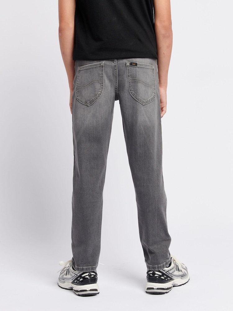 Lee Grey Boys Straight Fit Classic Daren Jeans - Image 2 of 8