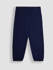 JoJo Maman Bébé Navy Blue Unicorn Appliqué Joggers - Image 5 of 6