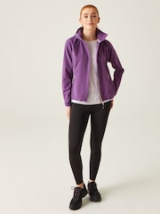 Regatta Purple Waterproof Bourda Hooded Softshell Jacket - Image 3 of 6
