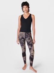 Sweaty Betty Black Supersoft Picot Lace Strappy Bra Tank Top - Image 4 of 7