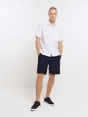 River Island White 100% Cotton Shirt - Image 3 of 5