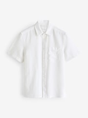 River Island White 100% Cotton Shirt - Image 5 of 5