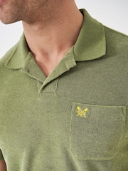 Crew Clothing Towelling Polo Shirt - Image 3 of 4