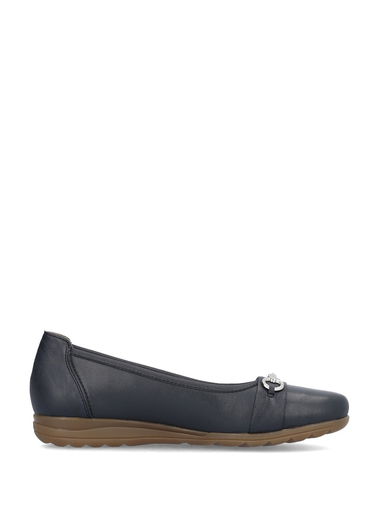 Rieker Womens Ballerina Shoes - Image 1 of 9