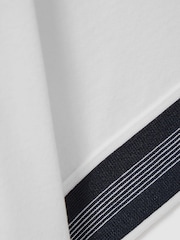 Blanco - Camiseta a rayas de algodón mercerizado Reiss Dune - Imagen 6 de 6