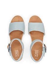 TOMS Woven Diana 100% Cotton Sandals - Image 4 of 5