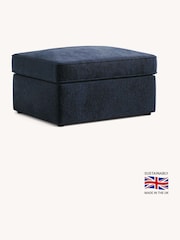 Jay-Be Cosy Chenille Cobalt Blue Footstool Bed - Image 2 of 6