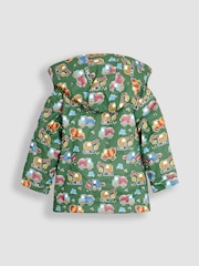 JoJo Maman Bébé Khaki Blue Digger 3 in 1 Waterproof Jacket - Image 3 of 8