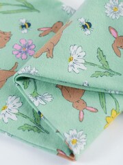 Frugi Green Easter Rabbit Print Leggings - Image 5 of 5