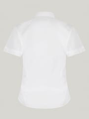 Trutex White Slim Fit Short Sleeve 2 Pack School Shirts - Image 5 of 5