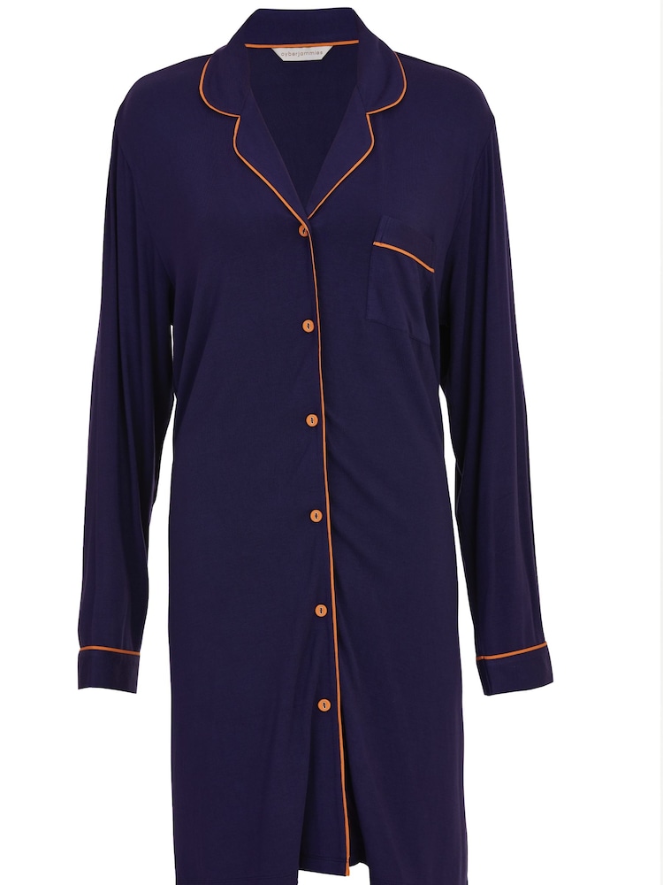 Cyberjammies Blue Revere Jersey Nightshirt - Image 4 of 4