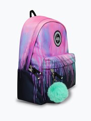 Hype. Pink Graffiti Drips Backpack - Image 1 of 11