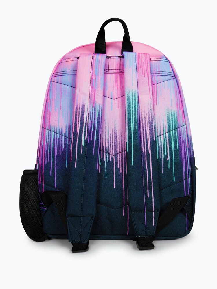 Hype. Pink Graffiti Drips Backpack - Image 2 of 11