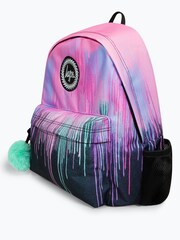 Hype. Pink Graffiti Drips Backpack - Image 3 of 11