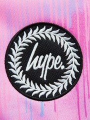 Hype. Pink Graffiti Drips Backpack - Image 5 of 11