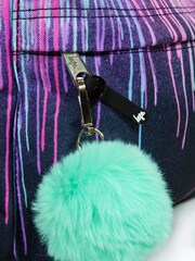 Hype. Pink Graffiti Drips Backpack - Image 6 of 11