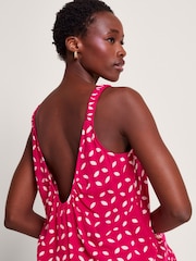 Monsoon Pink Isla Petal Jumpsuit - Image 2 of 5
