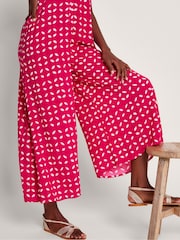 Monsoon Pink Isla Petal Jumpsuit - Image 3 of 5
