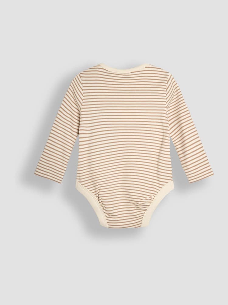 JoJo Maman Bébé Fawn Bear Velour Pinafore Dress And Top Set 2 Pack - Image 8 of 8