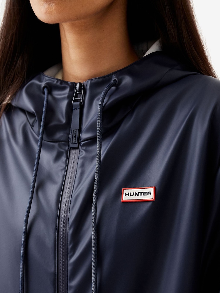 Hunter Water Resistant Zip Up Raincoat - Image 4 of 5
