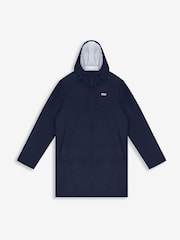 أزرق داكن - Hunter Water Resistant Zip Up Raincoat - صورة 5 من 5