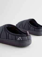 Navy Blue Onion Thinsulate Quilted Mule Slippers - Image 6 of 7