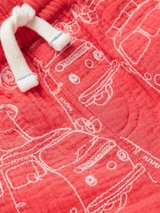 Boden Red Double Cloth Shorts - Image 3 of 3