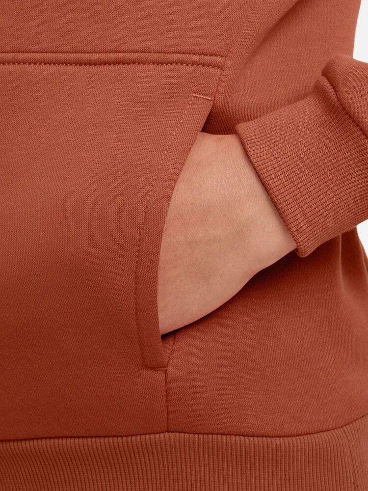 Nike Vintage Orange Club Fleece Overhead Hoodie - Image 3 of 3
