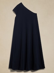 Banana Republic Blue Odile One-Shoulder Knit Dress - Image 5 of 5