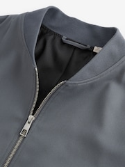 Steel Blue Smart Bomber Jacket - Image 11 of 13